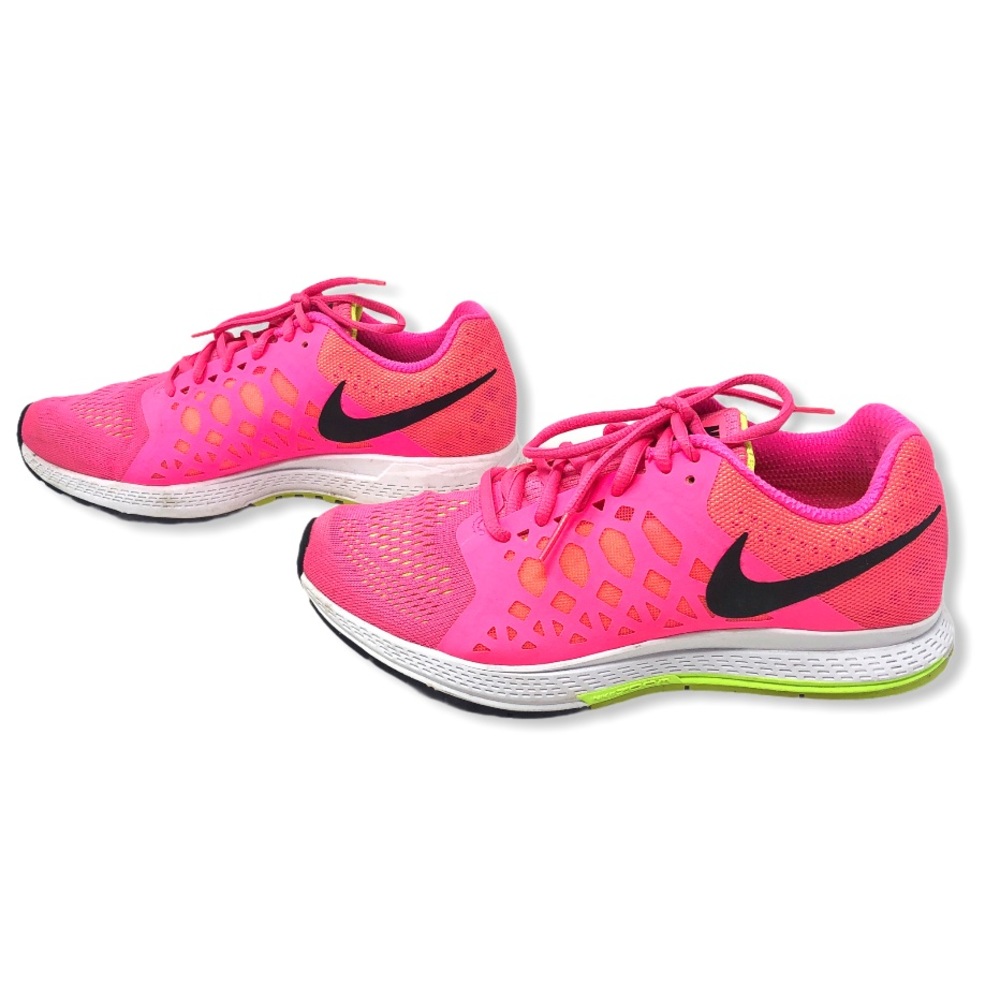 Nike Air Zoom Pegasus Running Shoes Neon Pink 8/39 - Picture 4 of 8
